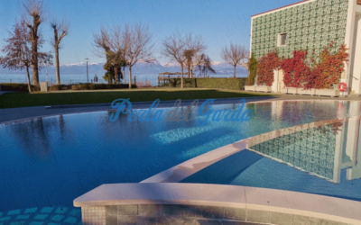 414. Peschiera del Garda. Appartamento vista lago, 3 camere, piscina, box